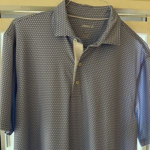 Johnnie-O size large blue golf polo.
